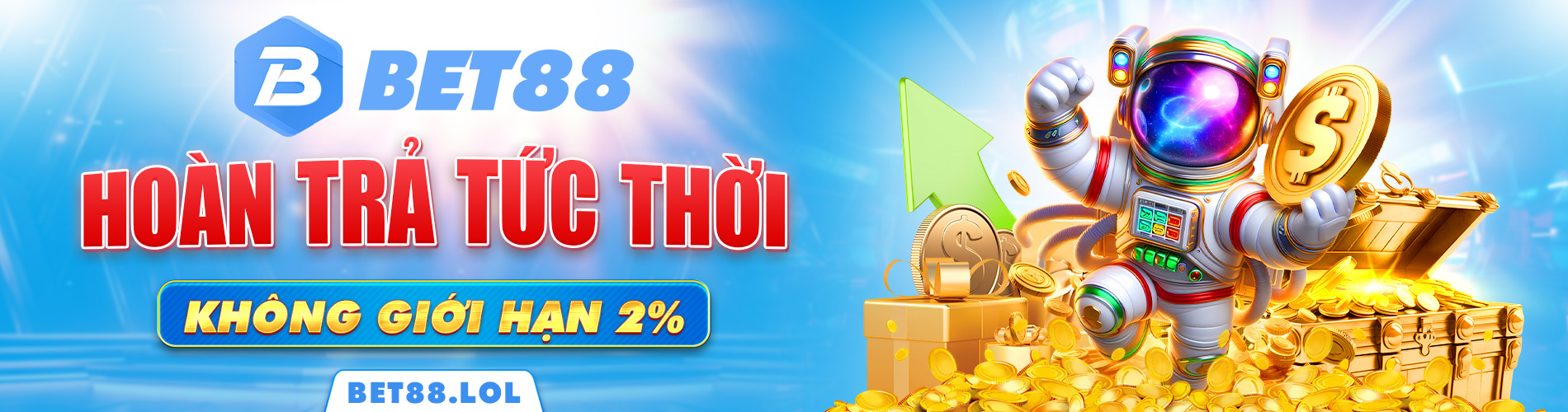 bet88 hoàn trả 2%